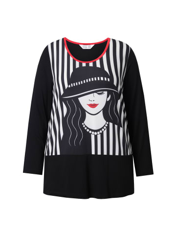 MIAMODA Shirt in schwarz