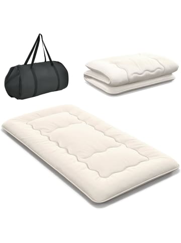 COSTWAY Tatami-Matte 90x200cm in Beige