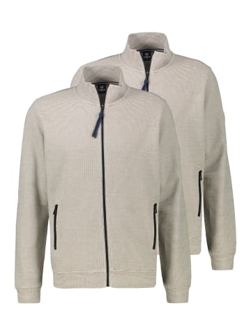 Lerros Sweatjacke Basic in Offwhite