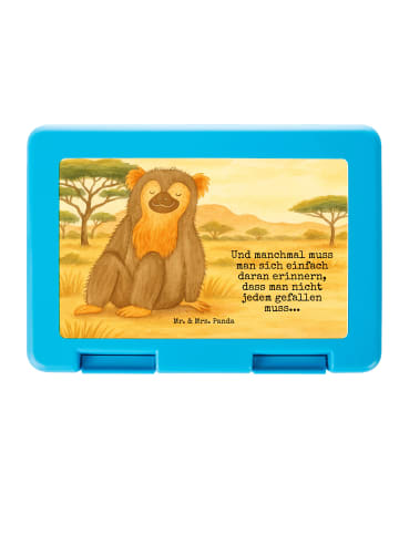 Mr. & Mrs. Panda Bentobox Affe Design mit Spruch in Weiß