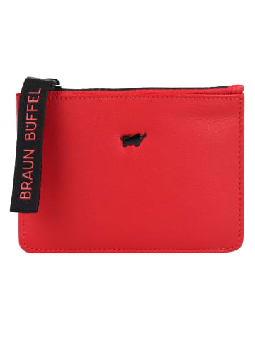 Braun Büffel Capri Kreditkartenetui Leder 12 cm in rot