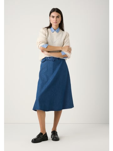 More & More kuscheliger Rippstrickpullover in powder creme melange