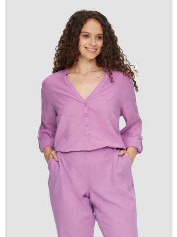 QS Bluse 3/4 Arm in Lila