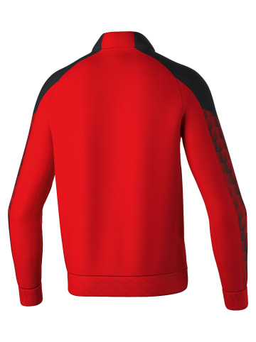 erima Trainingsjacke in rot/schwarz