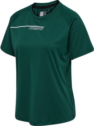 Hummel T-Shirt "Hmlcourt Light Weight T-Shirt W" in Grün