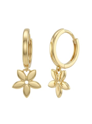 Amor Charm Creole Silber 925, gelbvergoldet in gold