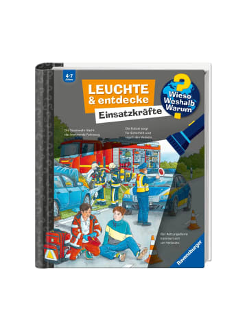 Ravensburger Sachbuch Wieso? Weshalb? Warum? Leuchte und entdecke: Einsatzkräfte, 4-7 J.