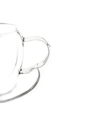 Zellerfeld 2er-Set Teegläser / Kaffeeglas 300ml in Transparent