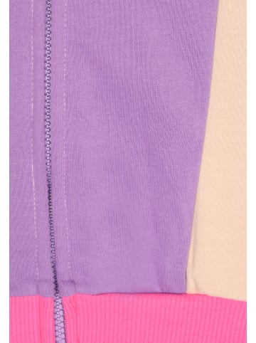 Swirly Women Hoodie in Multicolor Beige