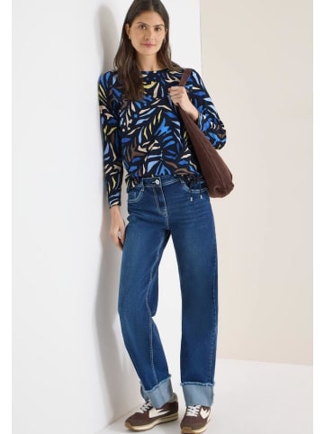 Cecil Langarmshirt in universal blue