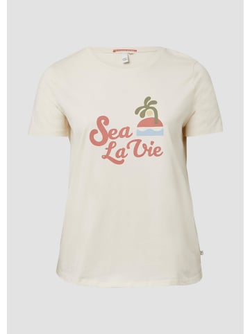 QS T-Shirt in 08D2_helles sand