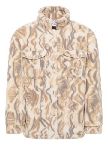 Carlo Colucci Sweatjacke Dirler in Beige