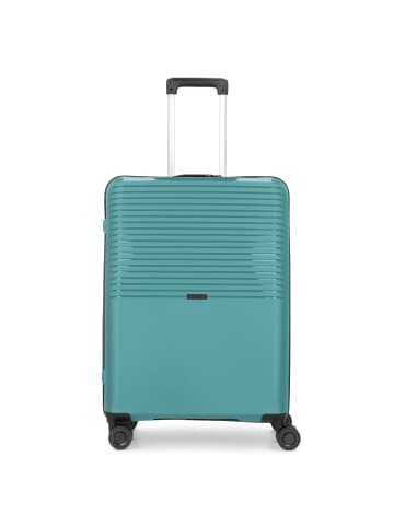 D&N Travel Line 4000 4-Rollen Trolley 66 cm grün