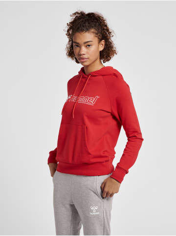 Hummel Verstellbare Taille Kapuzenpullover Raglanärmel Hmlnoni Damen in BARBADOS CHERRY