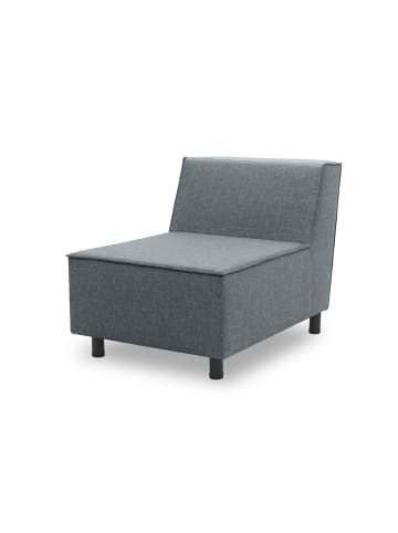 58 aufm Kessel GARTENLOUNGE Sessel Brandie 73x77x103 mit Outdoorbezug in dunkelgrau
