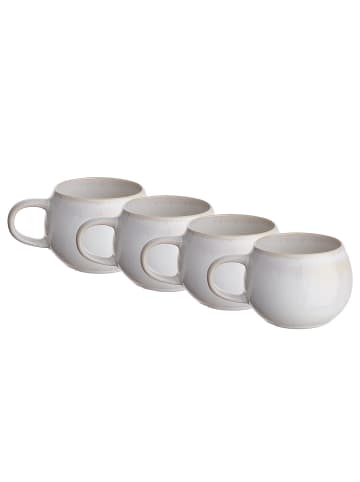 Butlers Tasse COTTAGE 4er-Set in Weiß