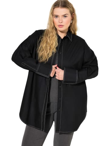 Studio Untold Hemdbluse in schwarz