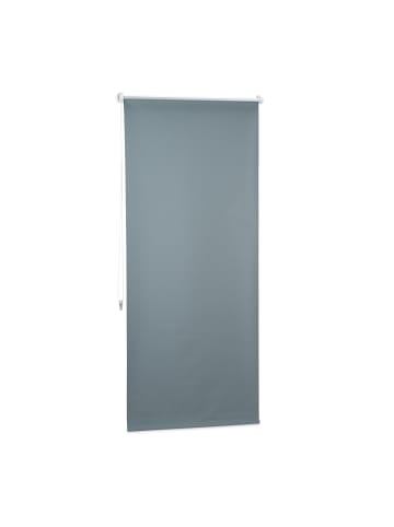 relaxdays Verdunkelungsrollo in Grau - (B)70 x (H)165cm
