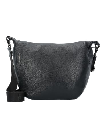 Mandarina Duck Mellow Umhängetasche Leder 22 cm in nero