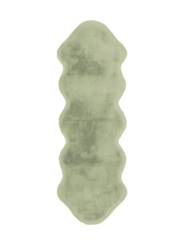 Arte Espina Hochflor Teppich Rabbit in mint - rechteckig