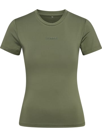 Hummel Hummel T-Shirt Hmlfast Damen in DEEP LICHEN GREEN