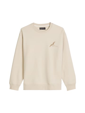 Marc O'Polo Sweatshirt relaxed in Grey Silk