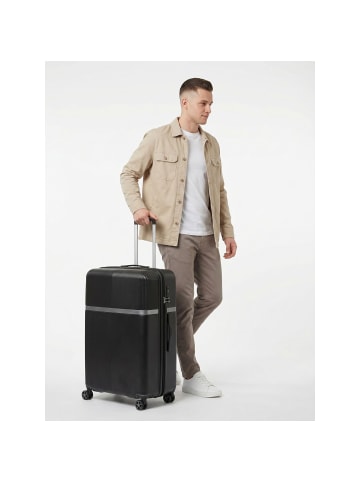 Roncato Airglam 2.0 4 Rollen Trolley 78 cm mit Dehnfalte black