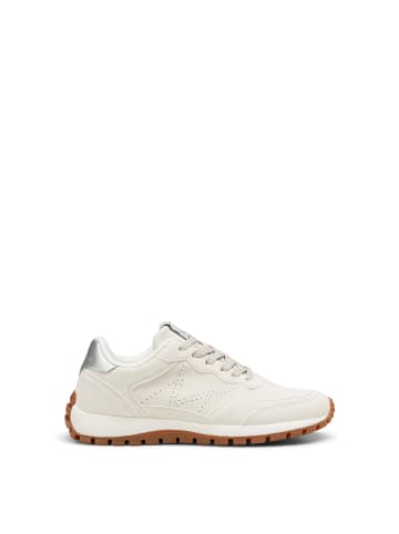 Marc O'Polo Sneaker in silky stone/silver metallic