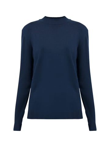 Finn Flare Pullover Basic in dark blue melange