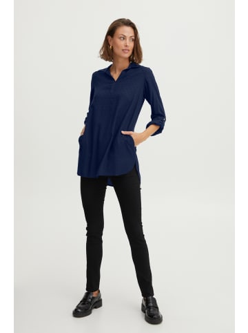 Fransa FRCoya relaxed fit in Medieval Blue