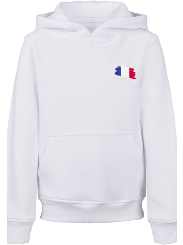 F4NT4STIC Hoodie France Frankreich Flagge Fahne in weiß