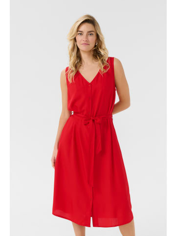 Cream Kleid CRTiah Feminine in High Risk Red