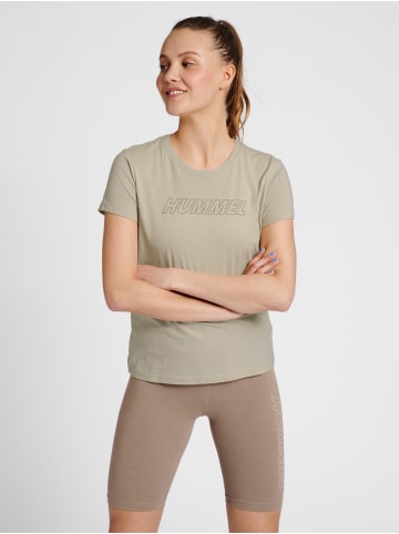 Hummel T-Shirt Hmlte Cali Damen in BLACK/CHATEAU GREY