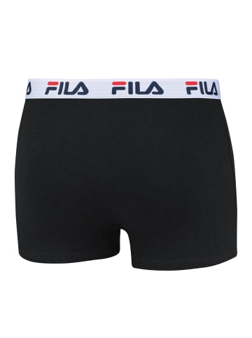 Fila Boxershort 5er Pack in Schwarz