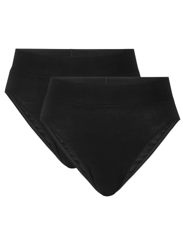 Calida Slip, 2er-Pack in schwarz