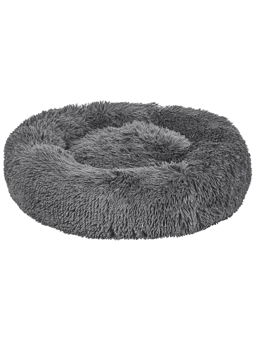 Beliani Tierbett KULU in Grau - (W) 80 x (H) 20 x (L) 80 cm