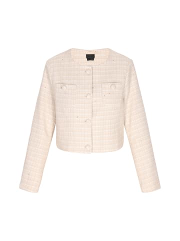 DreiMaster Women Blazer in light beige glitter
