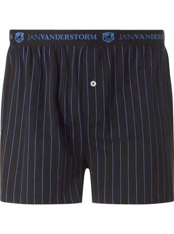 Jan Vanderstorm 2er Pack Boxershorts NICKE in royal blau dunkelblau