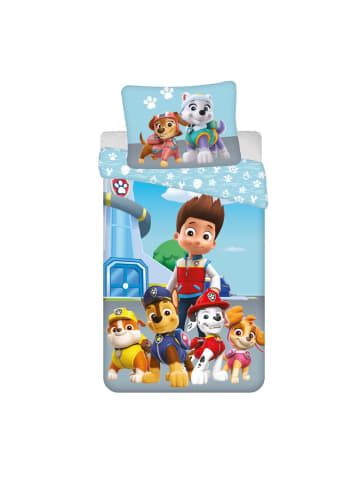 Paw Patrol Design Kuschelige Bettwäsche Baumwolle, 140x200 cm & 70x90 cm in Mehrfarbig