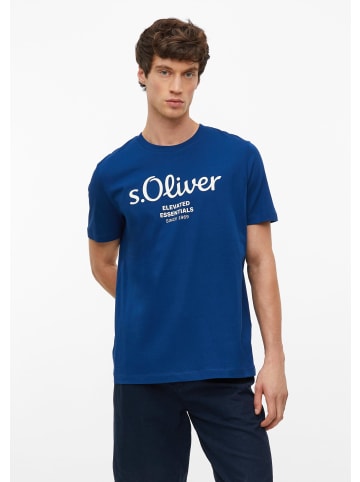 s.Oliver T-Shirt in 57D1_dunkelblau