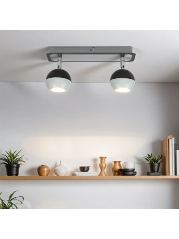 Licht-Erlebnisse Spot Strahler (B)8 x (L)28 x (H)12.7 cm in Schwarz Weiß