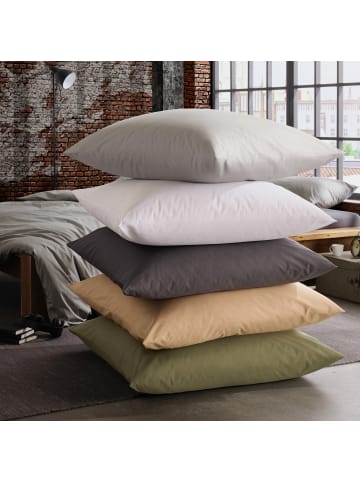 Erwin Müller Perkal Kissenbezug Günzburg in anthrazit