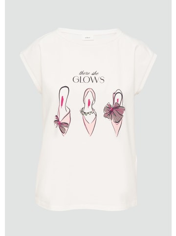 s.Oliver T-Shirt in 02D1_creme