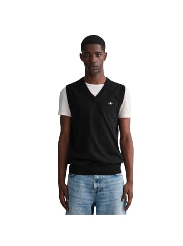 Gant Strickpullover in Schwarz