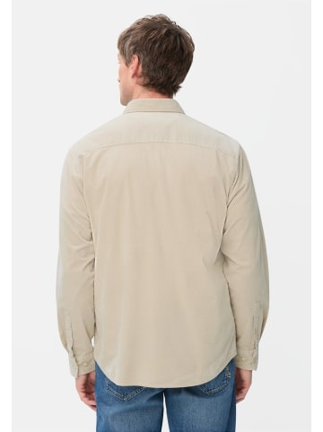Camel Active Cordhemd mit 2-Wege Stretch in Beige