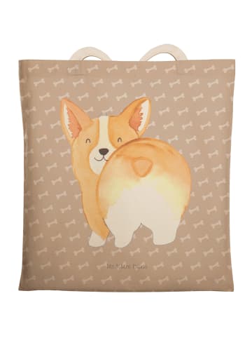Mr. & Mrs. Panda shopping bag Corgi Po ohne Spruch in Hundeglück