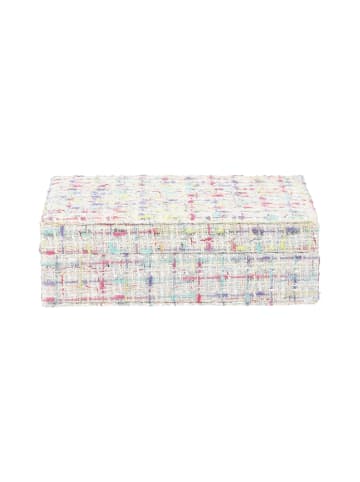 NAEMI Women Jewelry Box in White Rose Blue