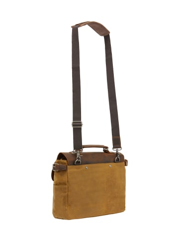 DreiMaster Men Messenger Bag in Camel
