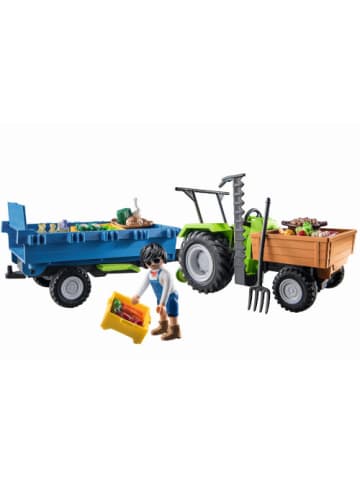 Playmobil Spielset Country 71249 Traktor mit Anhänger