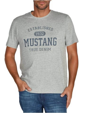 Mustang T-Shirt 4er Pack Mustang Herren T-Shirt in Mehrfarbig
